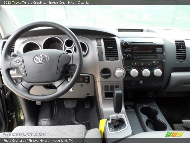 Spruce Green Mica / Graphite 2012 Toyota Tundra CrewMax