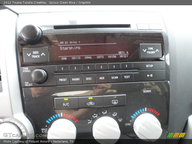 Spruce Green Mica / Graphite 2012 Toyota Tundra CrewMax