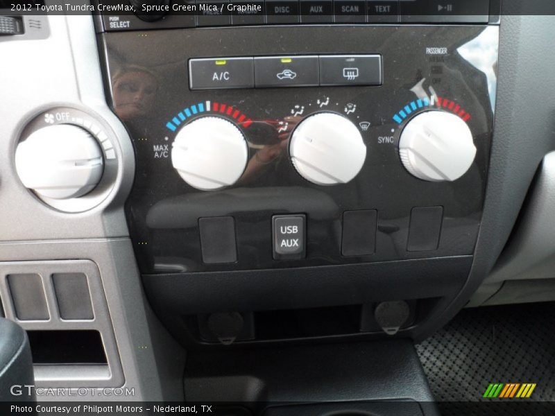 Spruce Green Mica / Graphite 2012 Toyota Tundra CrewMax