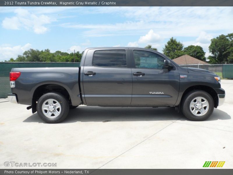 Magnetic Gray Metallic / Graphite 2012 Toyota Tundra CrewMax
