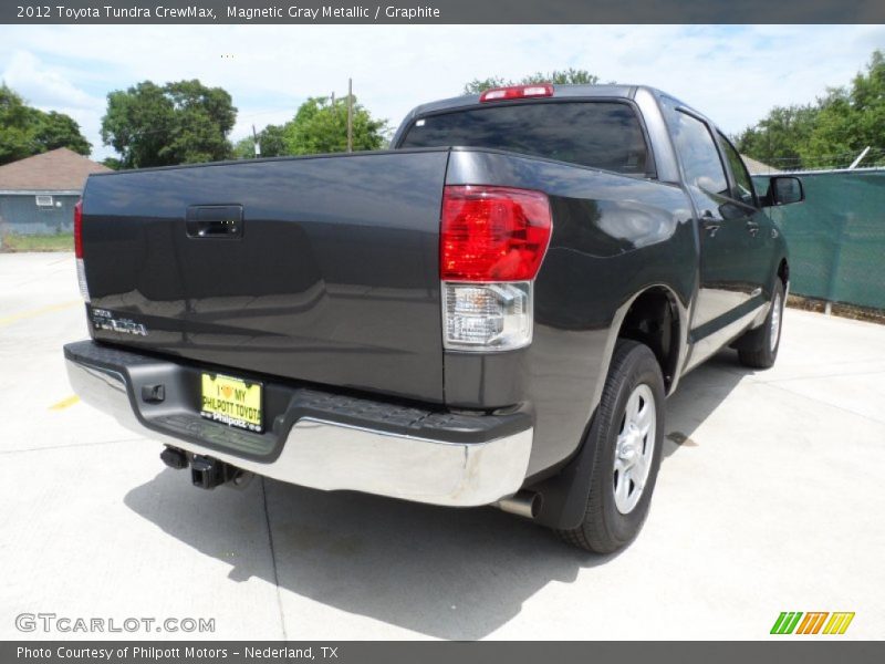 Magnetic Gray Metallic / Graphite 2012 Toyota Tundra CrewMax