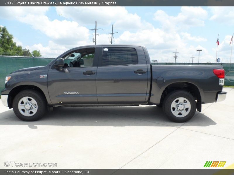 Magnetic Gray Metallic / Graphite 2012 Toyota Tundra CrewMax
