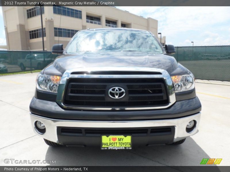 Magnetic Gray Metallic / Graphite 2012 Toyota Tundra CrewMax