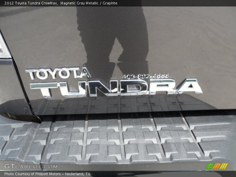 Magnetic Gray Metallic / Graphite 2012 Toyota Tundra CrewMax