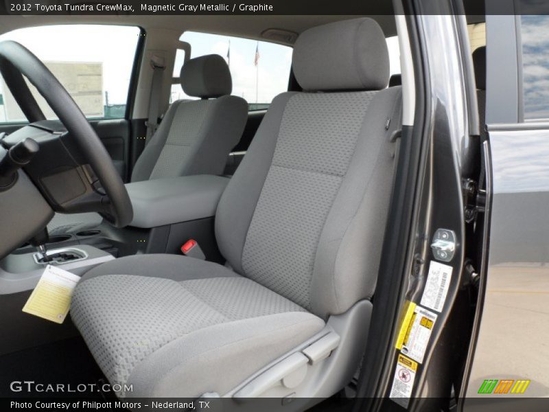 Magnetic Gray Metallic / Graphite 2012 Toyota Tundra CrewMax
