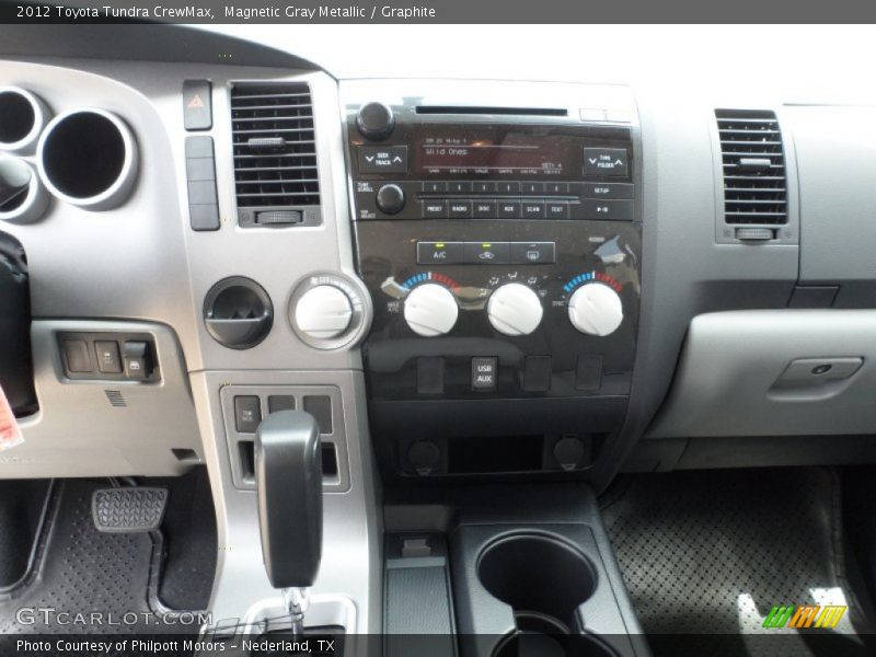 Magnetic Gray Metallic / Graphite 2012 Toyota Tundra CrewMax