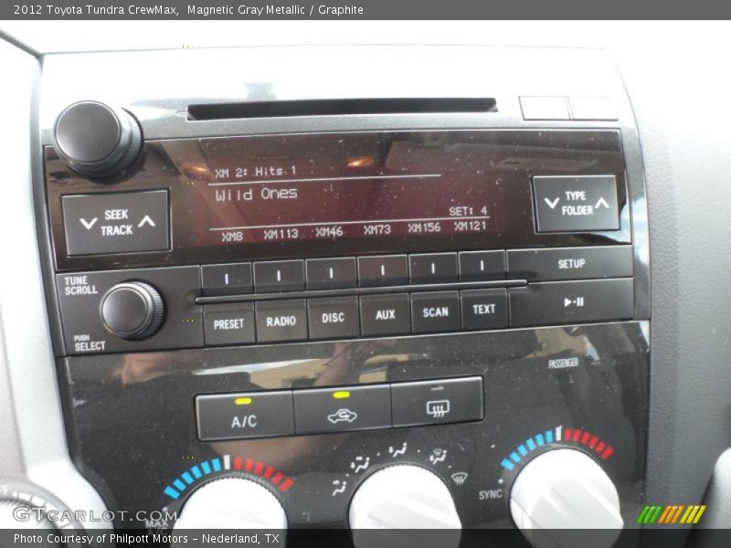 Magnetic Gray Metallic / Graphite 2012 Toyota Tundra CrewMax
