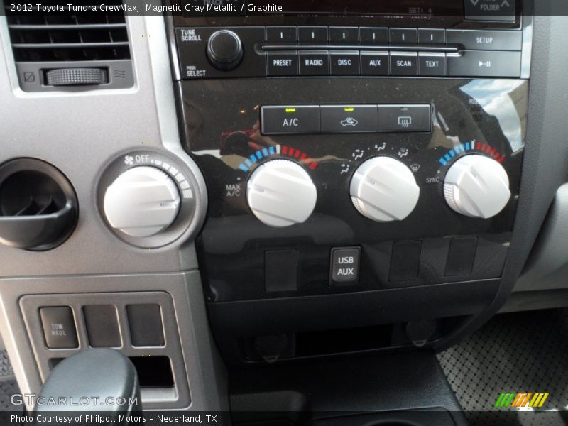Magnetic Gray Metallic / Graphite 2012 Toyota Tundra CrewMax