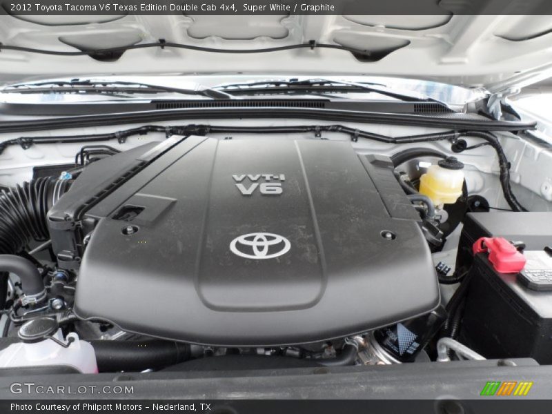  2012 Tacoma V6 Texas Edition Double Cab 4x4 Engine - 4.0 Liter DOHC 24-Valve VVT-i V6