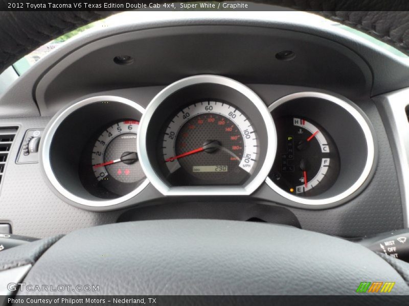  2012 Tacoma V6 Texas Edition Double Cab 4x4 V6 Texas Edition Double Cab 4x4 Gauges