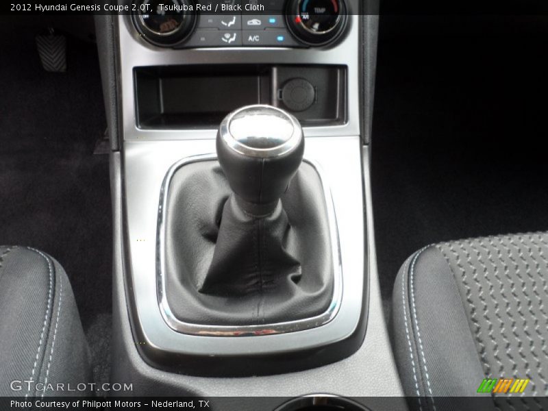  2012 Genesis Coupe 2.0T 6 Speed Manual Shifter