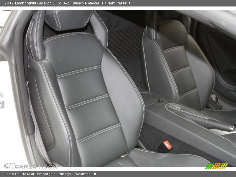 Bianco Monocerus / Nero Perseus 2012 Lamborghini Gallardo LP 550-2