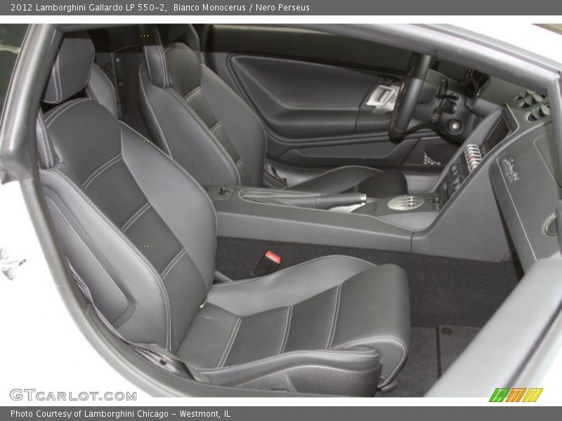  2012 Gallardo LP 550-2 Nero Perseus Interior