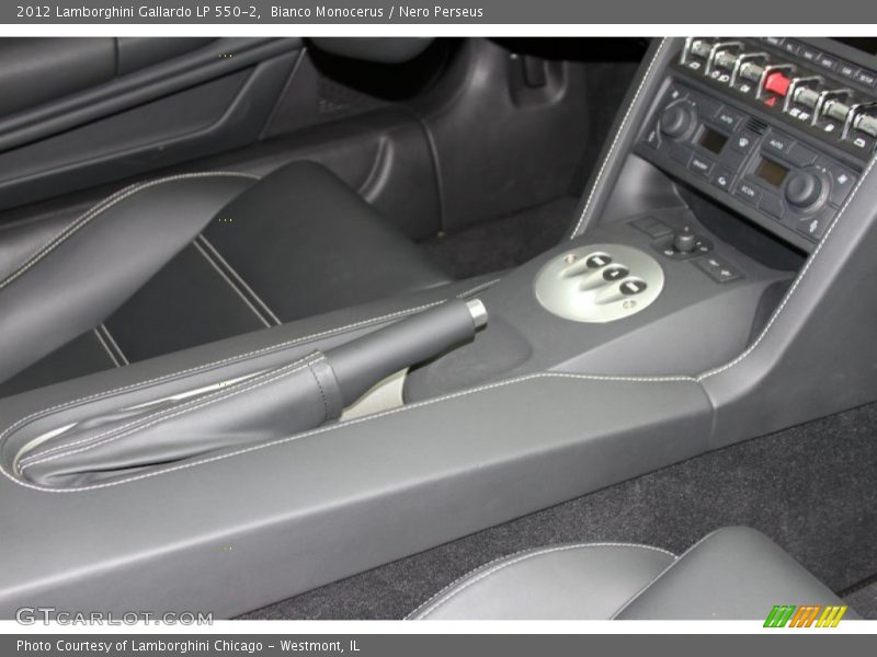 Bianco Monocerus / Nero Perseus 2012 Lamborghini Gallardo LP 550-2