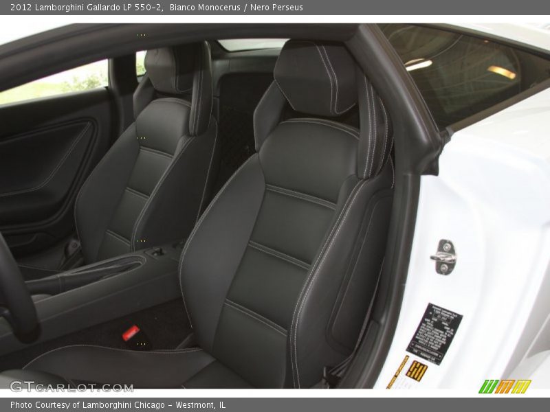  2012 Gallardo LP 550-2 Nero Perseus Interior