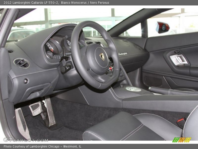  2012 Gallardo LP 550-2 Nero Perseus Interior