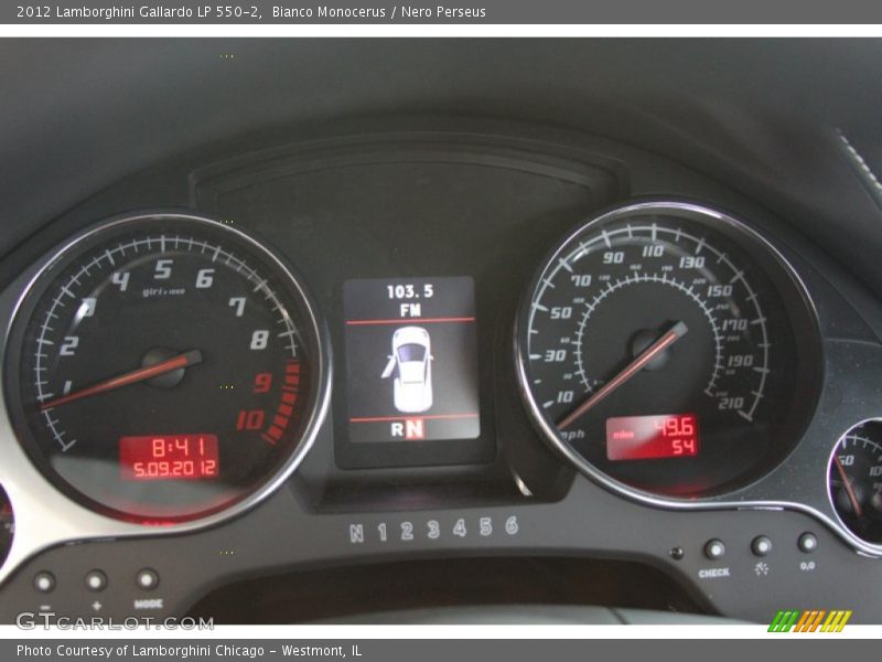  2012 Gallardo LP 550-2 LP 550-2 Gauges
