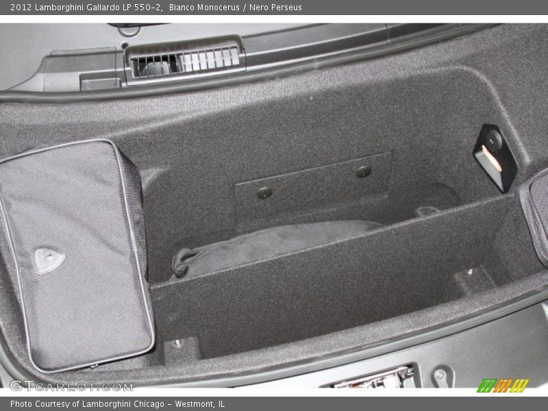 Bianco Monocerus / Nero Perseus 2012 Lamborghini Gallardo LP 550-2