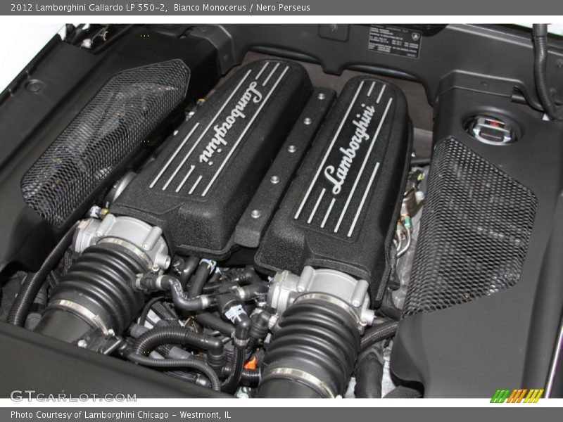  2012 Gallardo LP 550-2 Engine - 5.2 Liter DOHC 40-Valve VVT V10