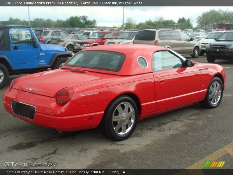  2003 Thunderbird Premium Roadster Torch Red