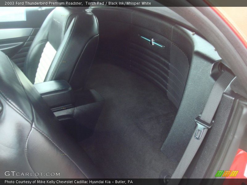 Torch Red / Black Ink/Whisper White 2003 Ford Thunderbird Premium Roadster