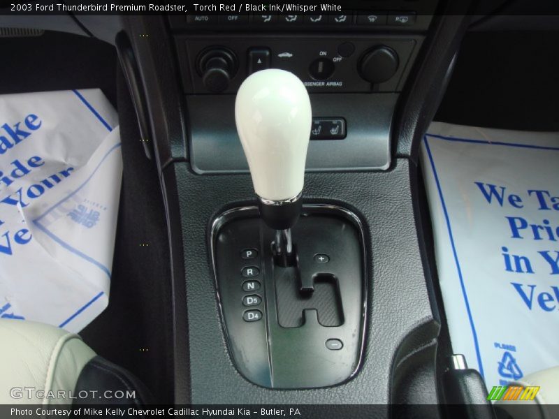  2003 Thunderbird Premium Roadster 5 Speed Automatic Shifter