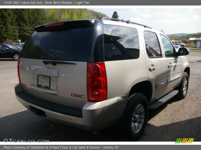 Silver Birch Metallic / Light Tan 2008 GMC Yukon SLE 4x4