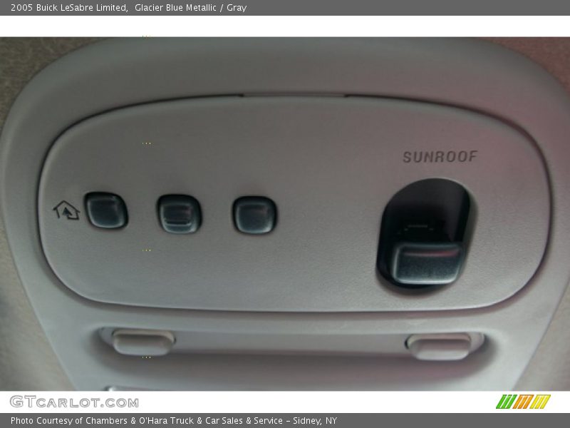 Glacier Blue Metallic / Gray 2005 Buick LeSabre Limited
