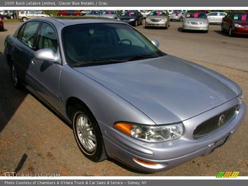 Glacier Blue Metallic / Gray 2005 Buick LeSabre Limited