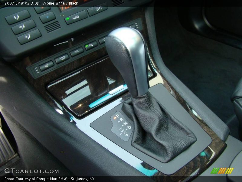 Alpine White / Black 2007 BMW X3 3.0si