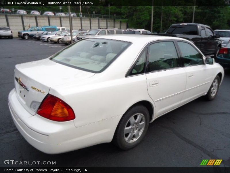 Diamond White Pearl / Ivory 2001 Toyota Avalon XL