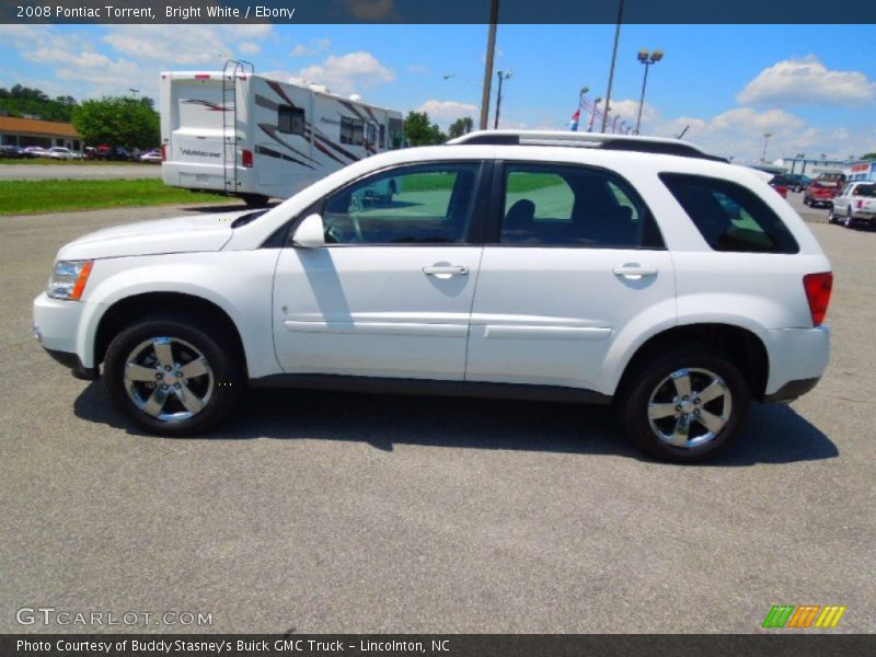 Bright White / Ebony 2008 Pontiac Torrent