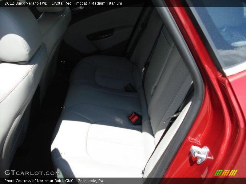 Crystal Red Tintcoat / Medium Titanium 2012 Buick Verano FWD
