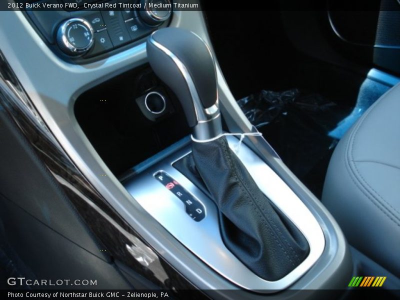 Crystal Red Tintcoat / Medium Titanium 2012 Buick Verano FWD