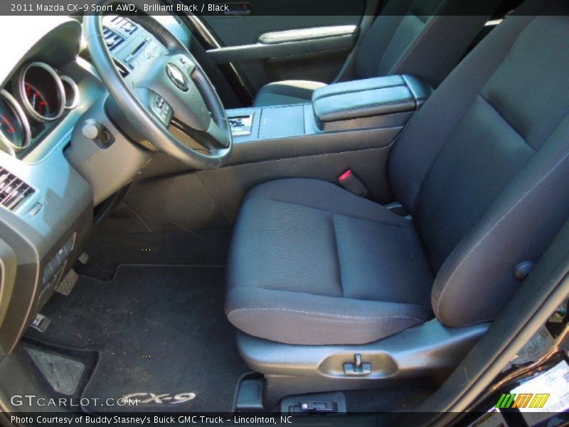 Brilliant Black / Black 2011 Mazda CX-9 Sport AWD