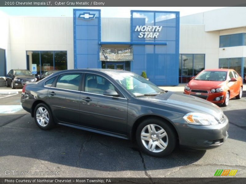 Cyber Gray Metallic / Ebony 2010 Chevrolet Impala LT
