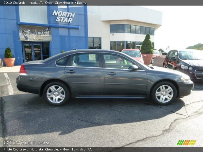 Cyber Gray Metallic / Ebony 2010 Chevrolet Impala LT
