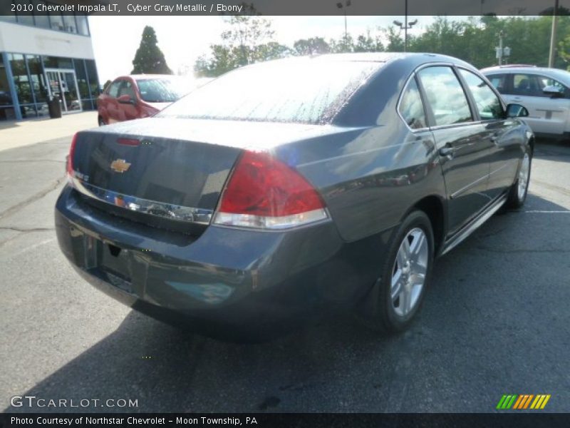 Cyber Gray Metallic / Ebony 2010 Chevrolet Impala LT