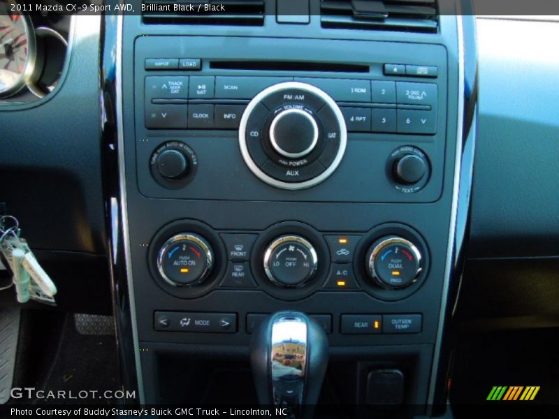 Controls of 2011 CX-9 Sport AWD