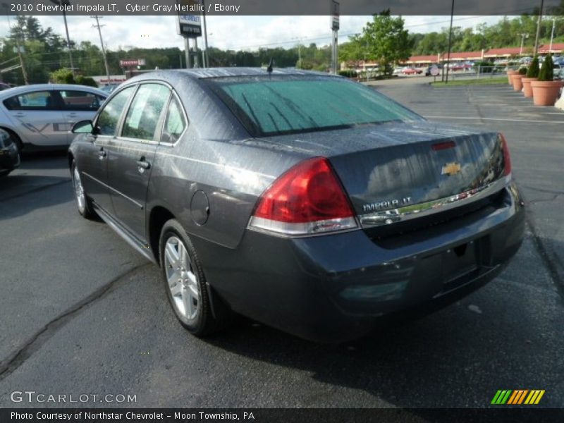 Cyber Gray Metallic / Ebony 2010 Chevrolet Impala LT