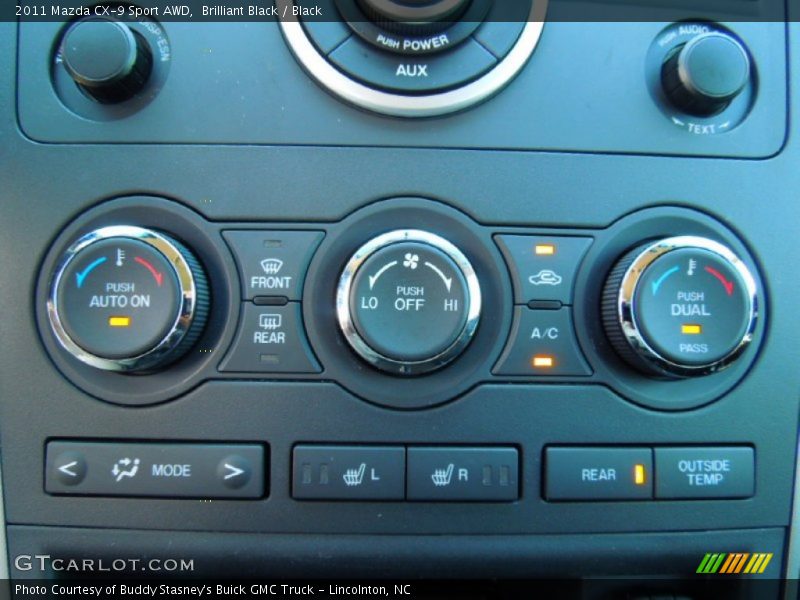 Controls of 2011 CX-9 Sport AWD