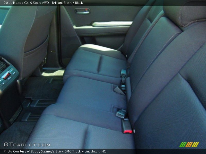 Brilliant Black / Black 2011 Mazda CX-9 Sport AWD