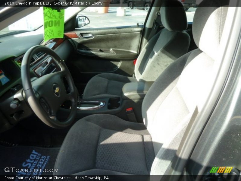 Cyber Gray Metallic / Ebony 2010 Chevrolet Impala LT