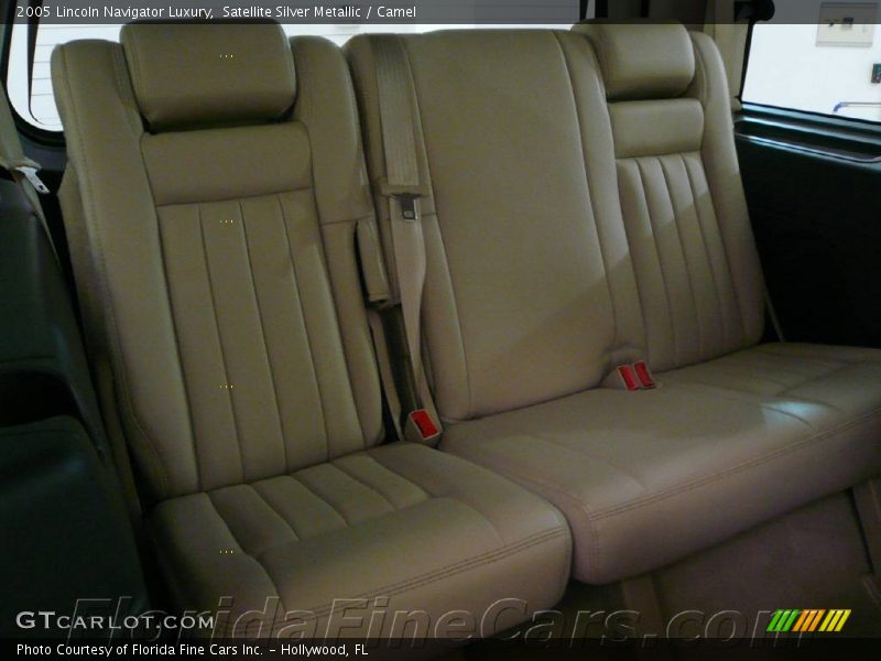 Satellite Silver Metallic / Camel 2005 Lincoln Navigator Luxury
