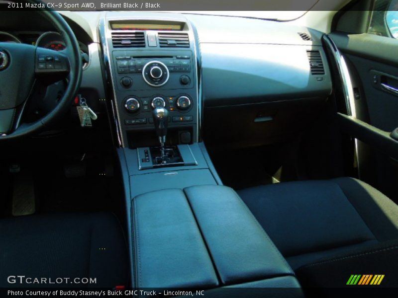 Brilliant Black / Black 2011 Mazda CX-9 Sport AWD