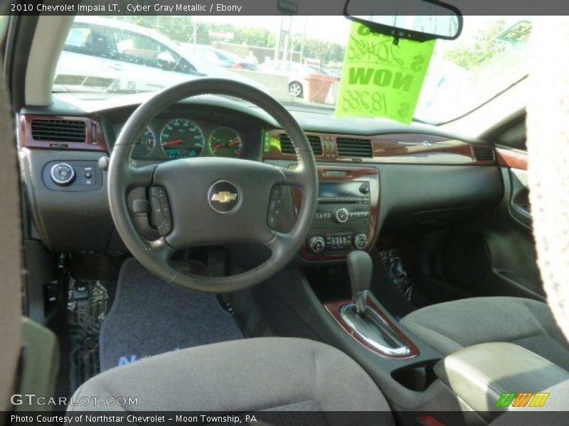 Cyber Gray Metallic / Ebony 2010 Chevrolet Impala LT