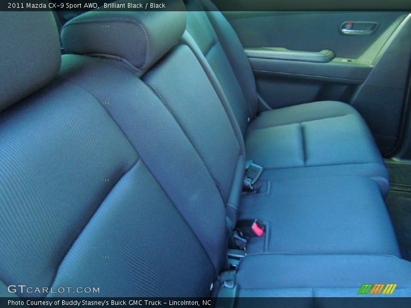 Brilliant Black / Black 2011 Mazda CX-9 Sport AWD