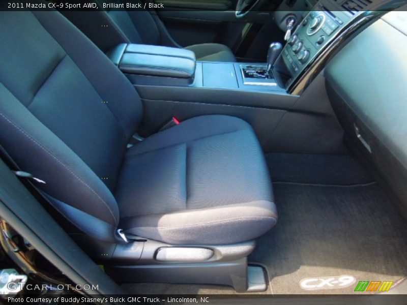 Brilliant Black / Black 2011 Mazda CX-9 Sport AWD