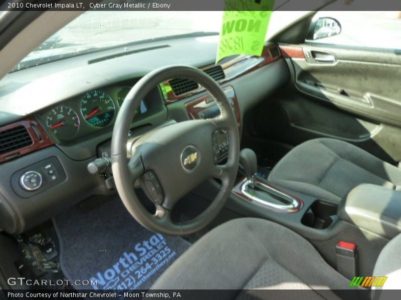 Cyber Gray Metallic / Ebony 2010 Chevrolet Impala LT