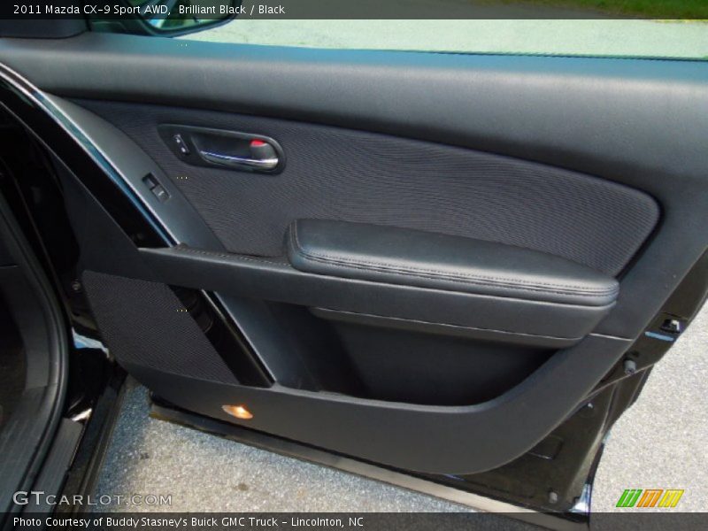 Brilliant Black / Black 2011 Mazda CX-9 Sport AWD